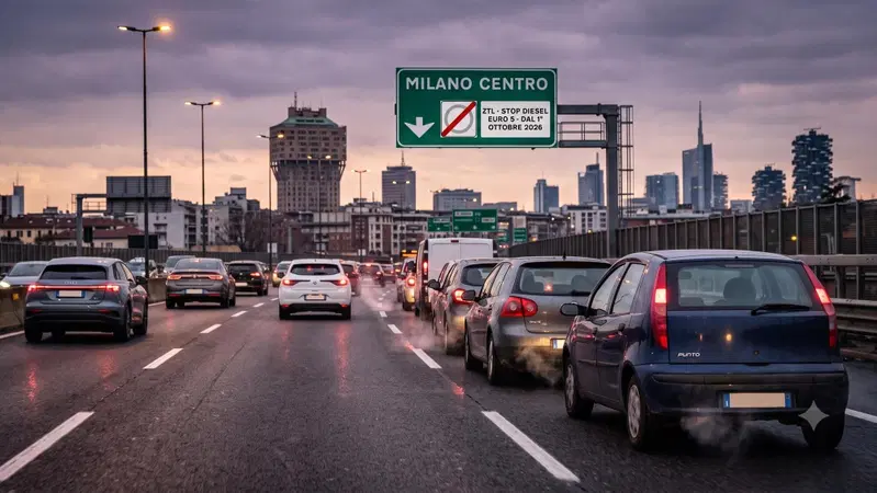 Diesel Euro 5, la Lombardia verso la marcia indietro: il blocco del 2026 pu&ograve; saltare