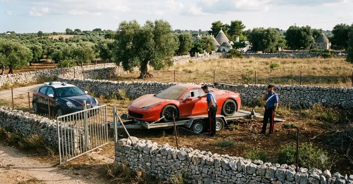Una Ferrari da 200 mila euro sparisce nel nulla: la scoperta sorprende tutti