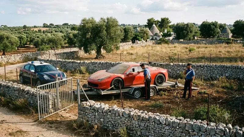 Una Ferrari da 200 mila euro sparisce nel nulla: la scoperta sorprende tutti