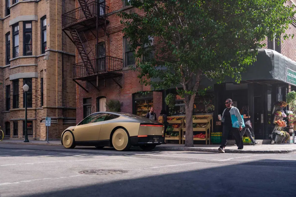 Tesla porta Starlink nel Cybercab: internet dallo spazio per un robotaxi che per ora non ne ha bisogno (8)