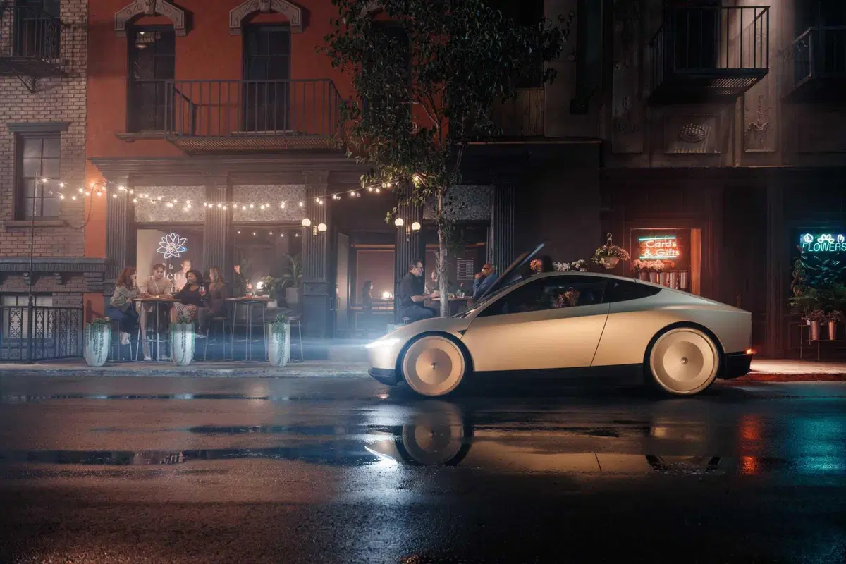 Tesla porta Starlink nel Cybercab: internet dallo spazio per un robotaxi che per ora non ne ha bisogno (10)