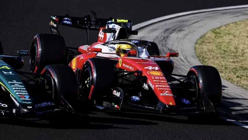 F1. Hamilton risponde a Leclerc in FP2 ed &egrave; show Ferrari all'Hungaroring: la Rossa vola, ma dietro &egrave; bagarre