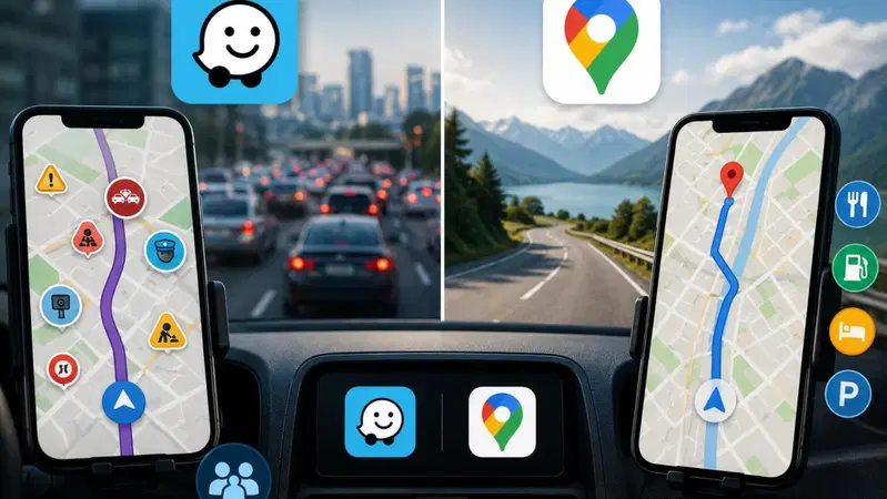 Waze o Google Maps: qual &egrave; il navigatore migliore da usare in auto?