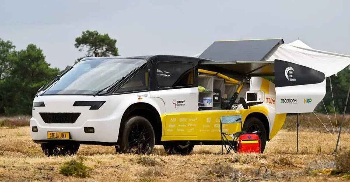 Ecco la prima ambulanza al mondo che va a energia solare: con un giorno di sole percorre 715 chilometri