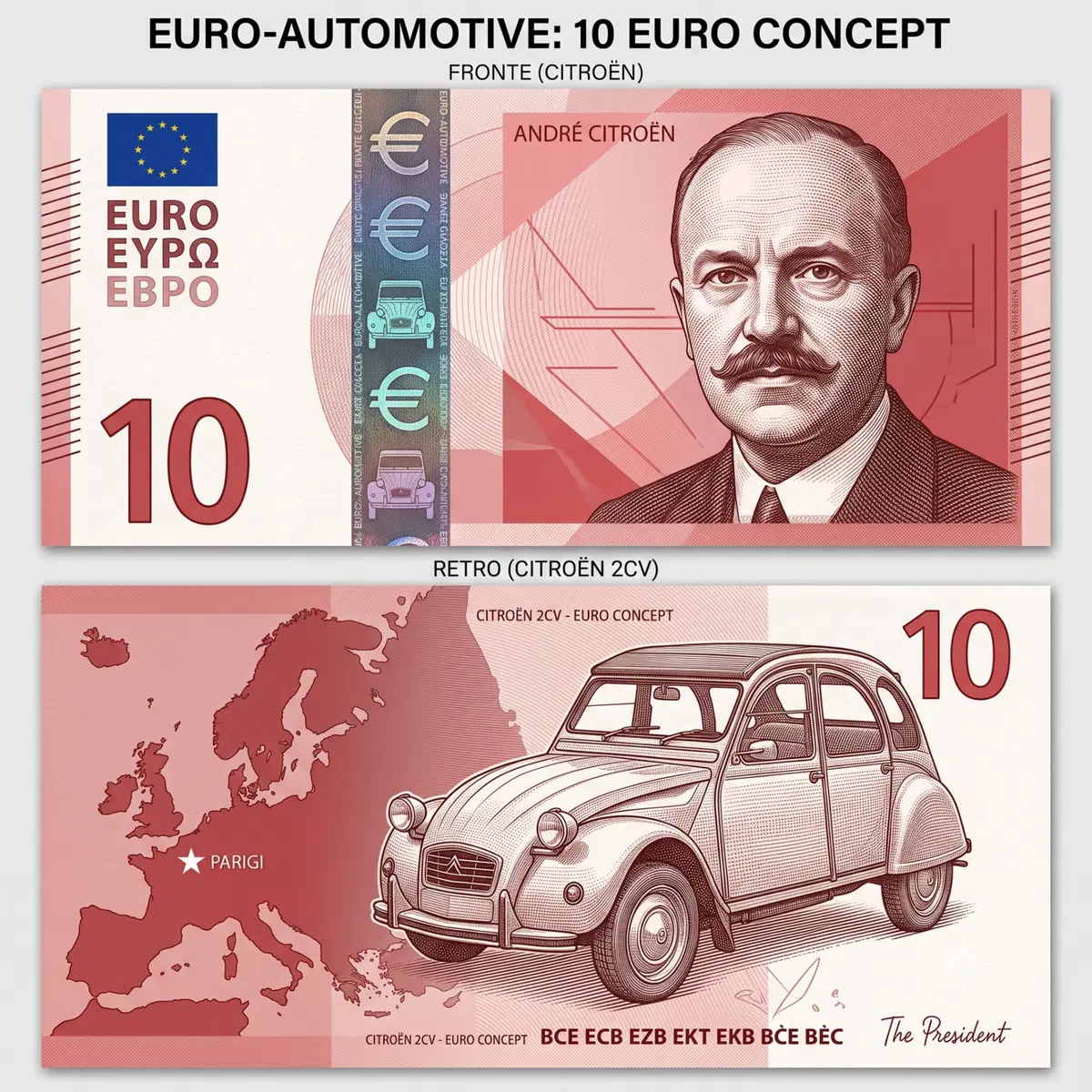 La banconota da 200 euro con Enzo Ferrari? Tutti i nuovi Euro e come li vorremmo  (2)