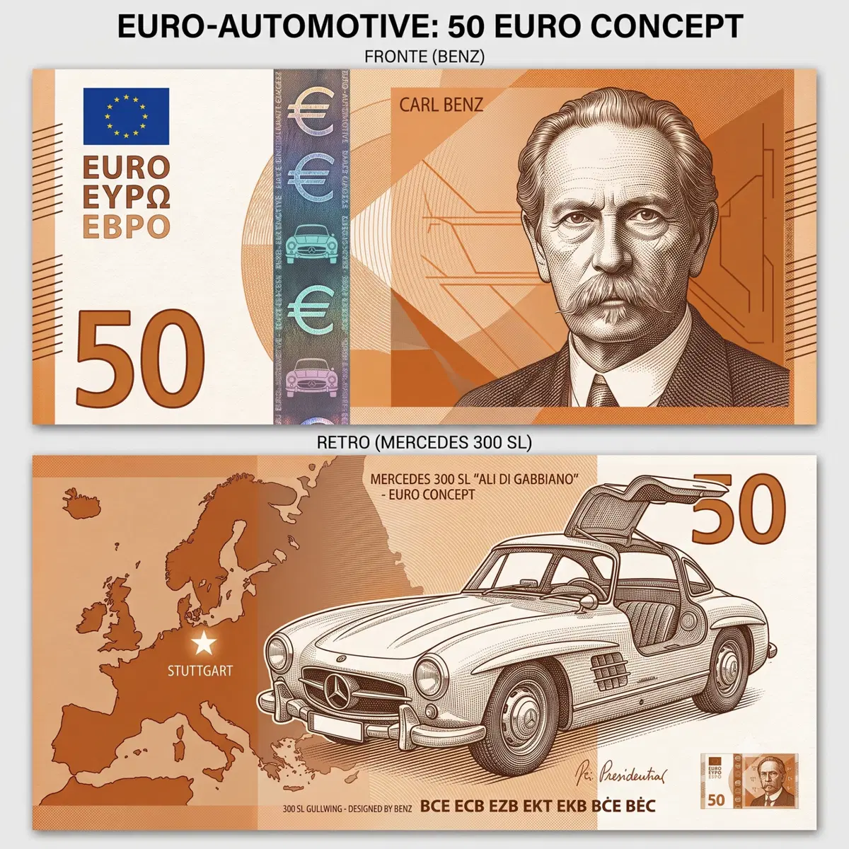 La banconota da 200 euro con Enzo Ferrari? Tutti i nuovi Euro e come li vorremmo  (4)