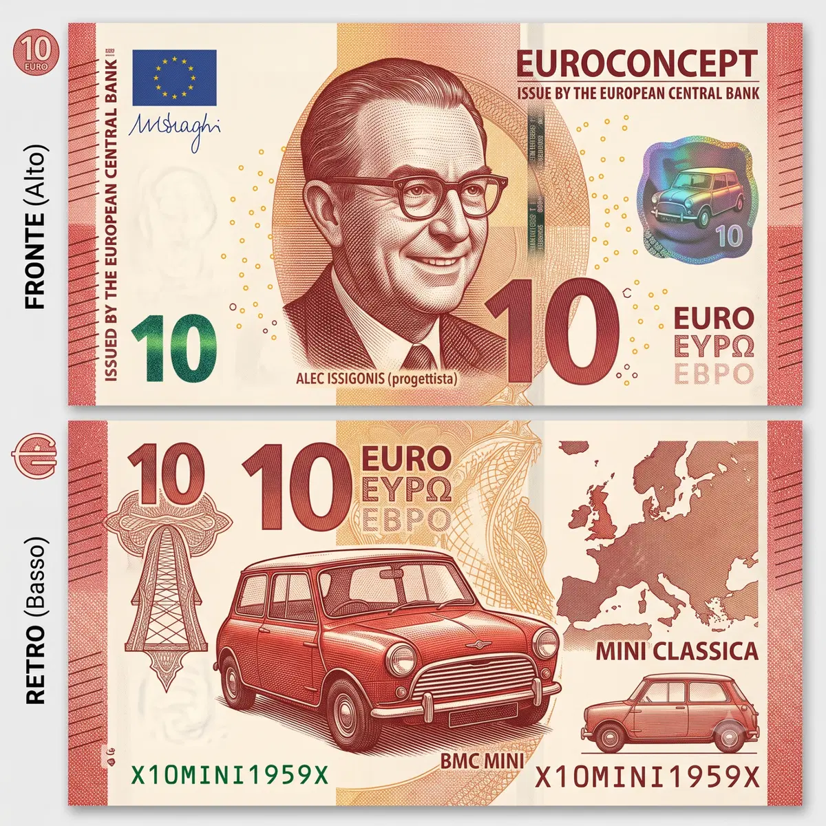 La banconota da 200 euro con Enzo Ferrari? Tutti i nuovi Euro e come li vorremmo  (2)