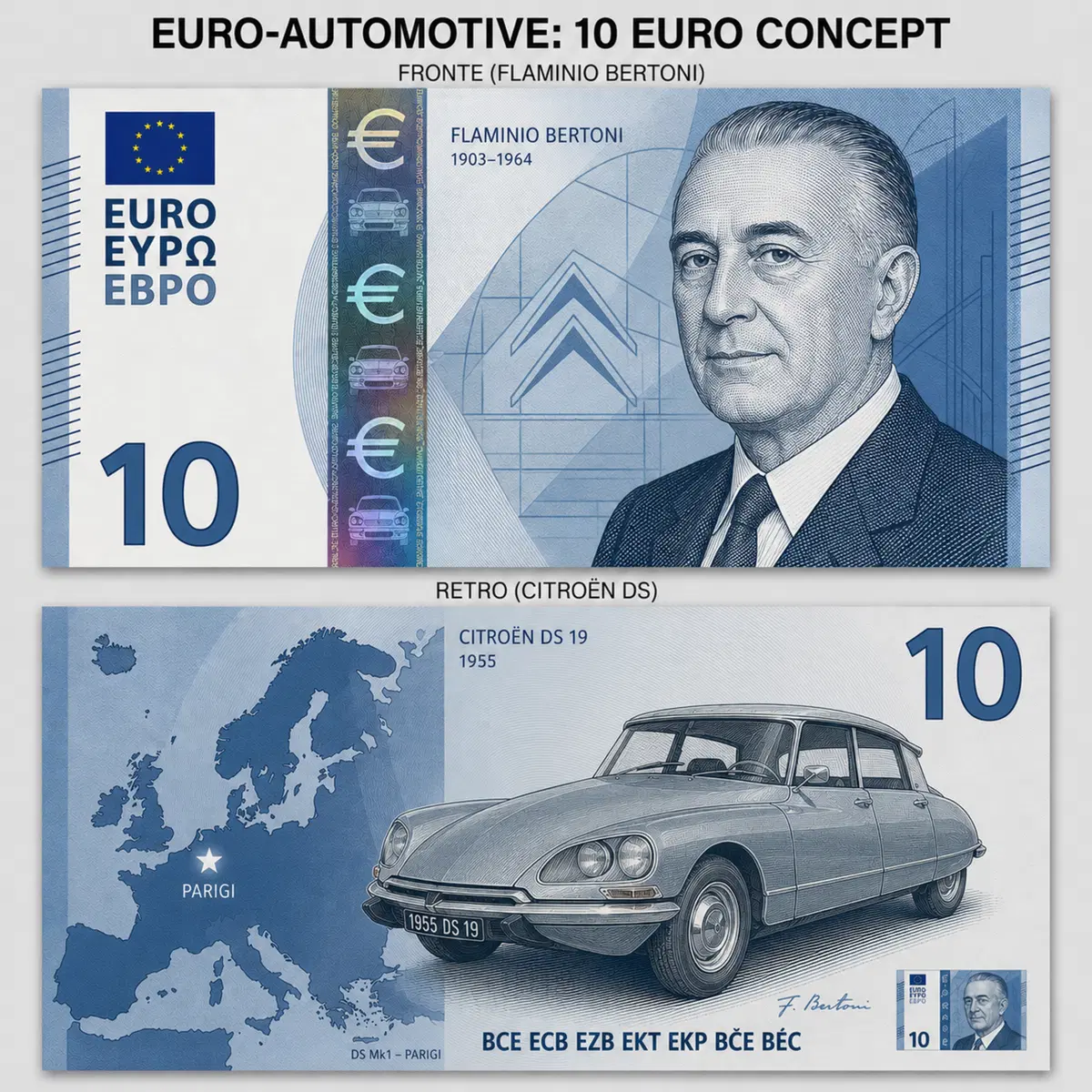 La banconota da 200 euro con Enzo Ferrari? Tutti i nuovi Euro e come li vorremmo  (2)