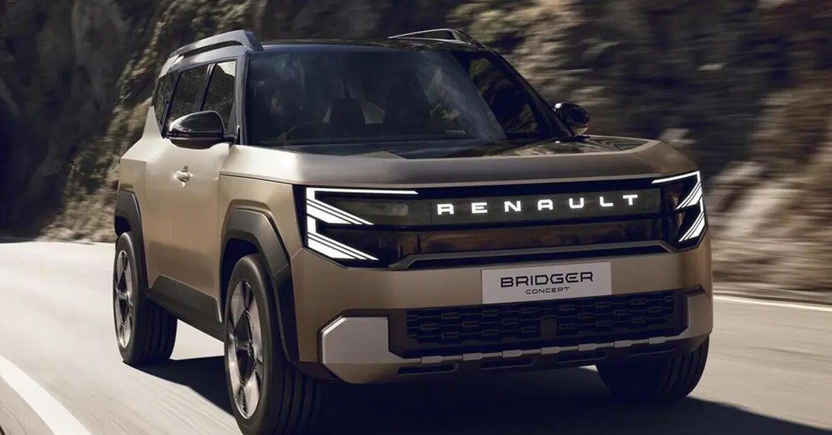 Renault Bridger, svelato il design definitivo del nuovo mini SUV ispirato al Defender