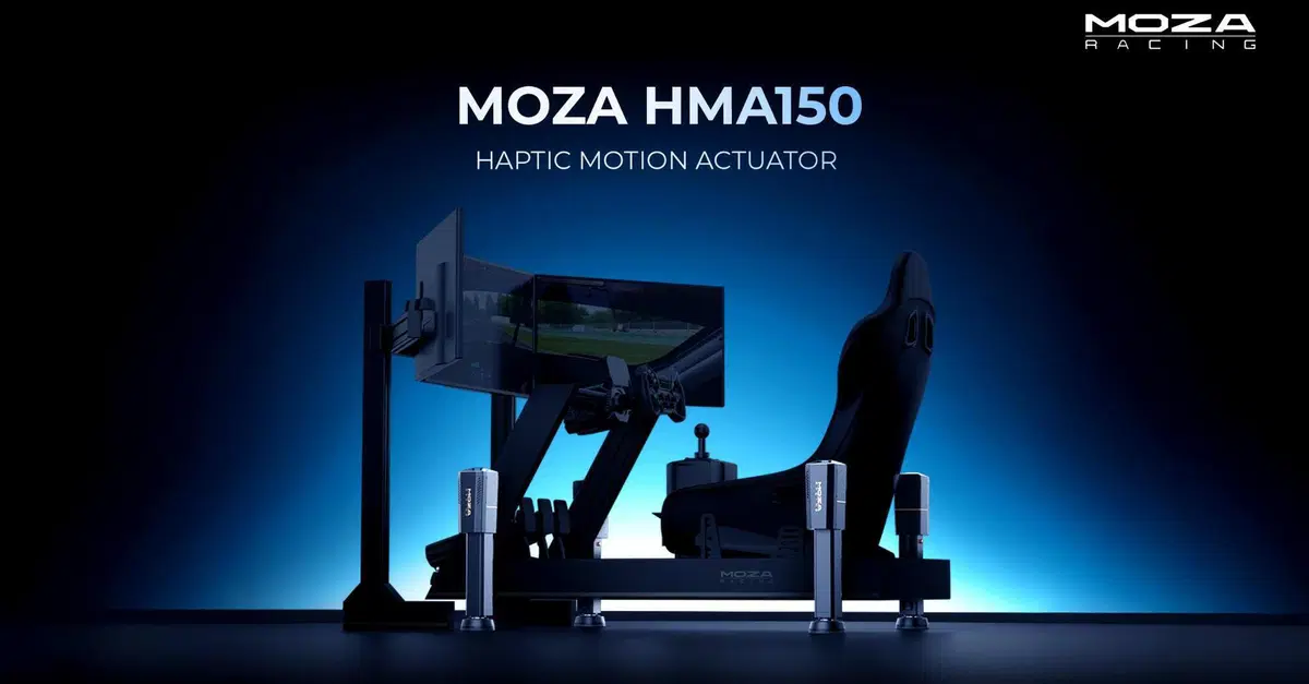 MOZA Racing, Motion Platform HMA150, Gran Turismo e tutte le novit&agrave; di luglio 2026