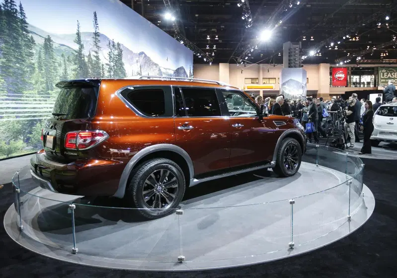 La Nissan Armada per il mercato statunitense
