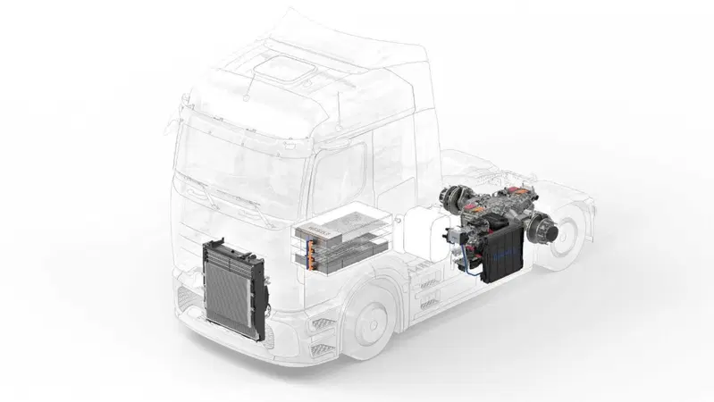Camion elettrici, la mossa di MAHLE: pi&ugrave; autonomia con batterie molto pi&ugrave; piccole
