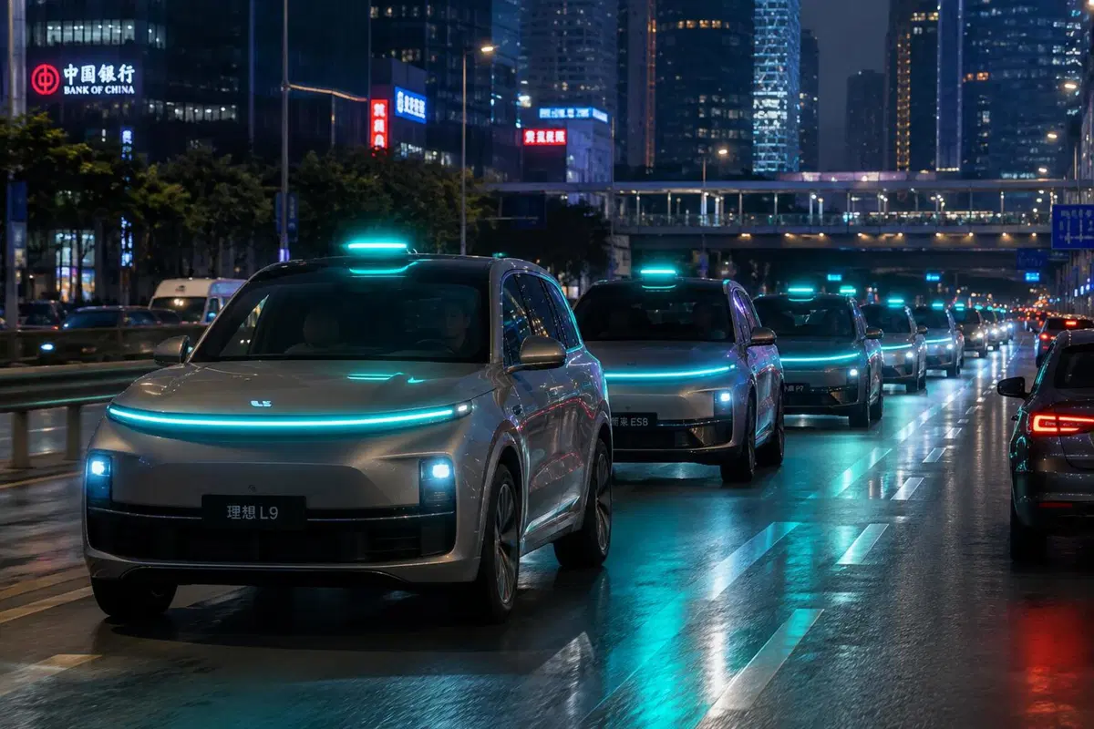 La Cina vieta le luci blu sulle auto con guida assistita: "Non sono conformi alle norme"
