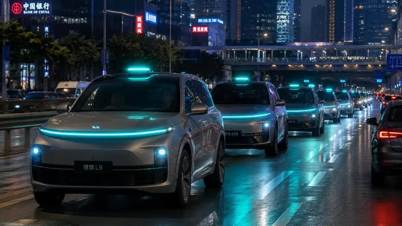 La Cina vieta le luci blu sulle auto con guida assistita: "Non sono conformi alle norme"