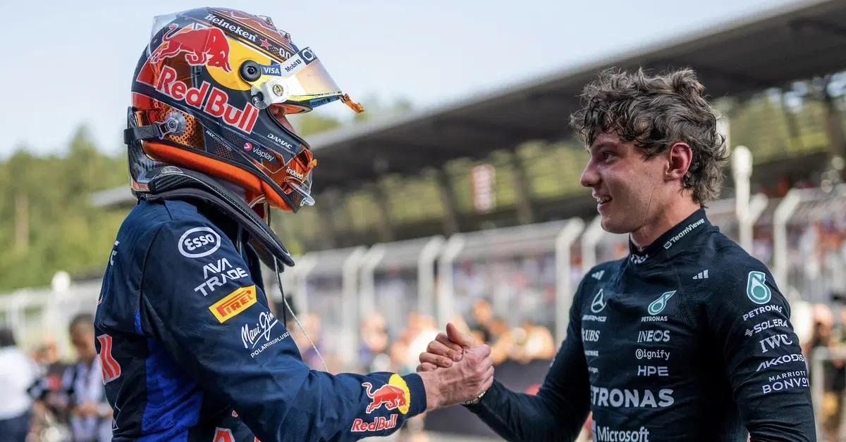 F1, Verstappen e la benedizione a Kimi Antonelli: "Roccioso a 19 anni, un talento impressionante"