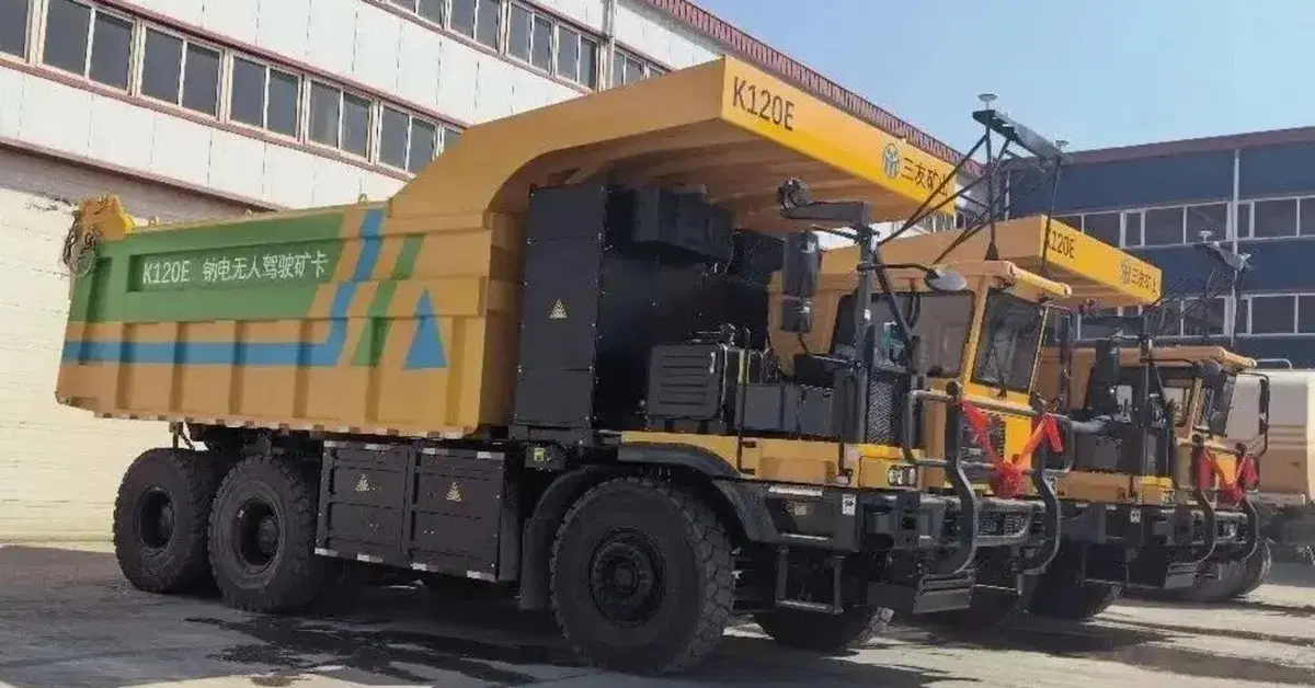 Batterie al sodio, il primo camion da miniera al mondo entra in servizio in Cina: 676 kWh e pieno in 20 minuti