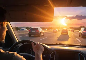 Guidare con l'eclissi solare: i veri rischi al volante e l'errore imperdonabile da evitare