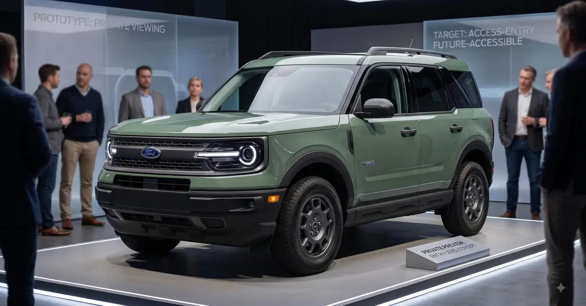 Ford prepara il SUV economico: squadrato, ibrido e 100% americano, ma arriver&agrave; in Europa?