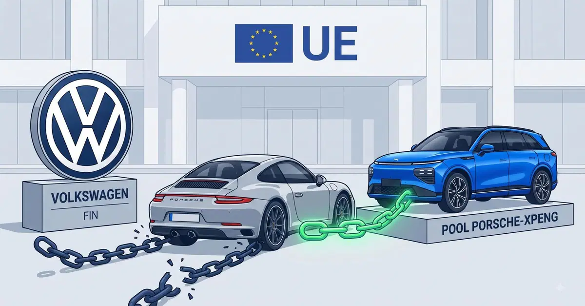 Porsche "divorzia" da Volkswagen e si allea con la cinese Xpeng, ma la colpa &egrave; dell'UE