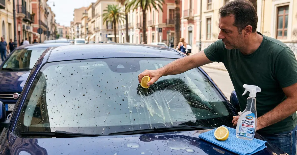 Strofinare il limone sul parabrezza dell'auto: la peggiore bufala dell'anno (che ti distrugge l'auto)