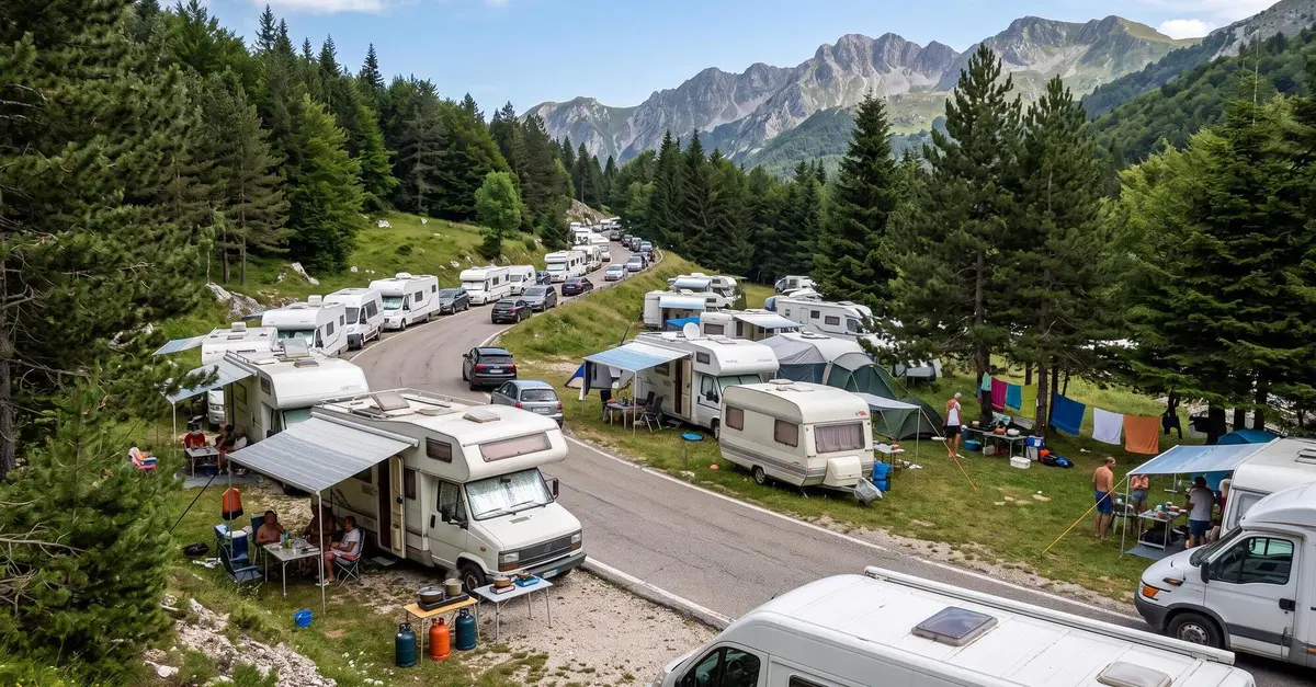 Terminillo, il lato oscuro del "tutto esaurito": la montagna ostaggio del camperismo selvaggio