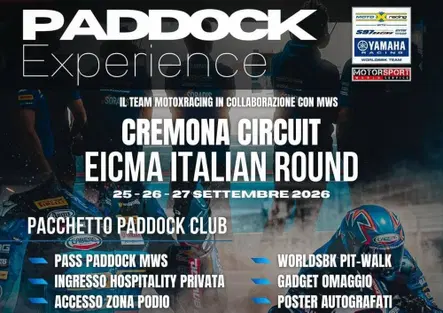 Vivi Cremona da protagonista con MotoXRacing e Motorsport World Service