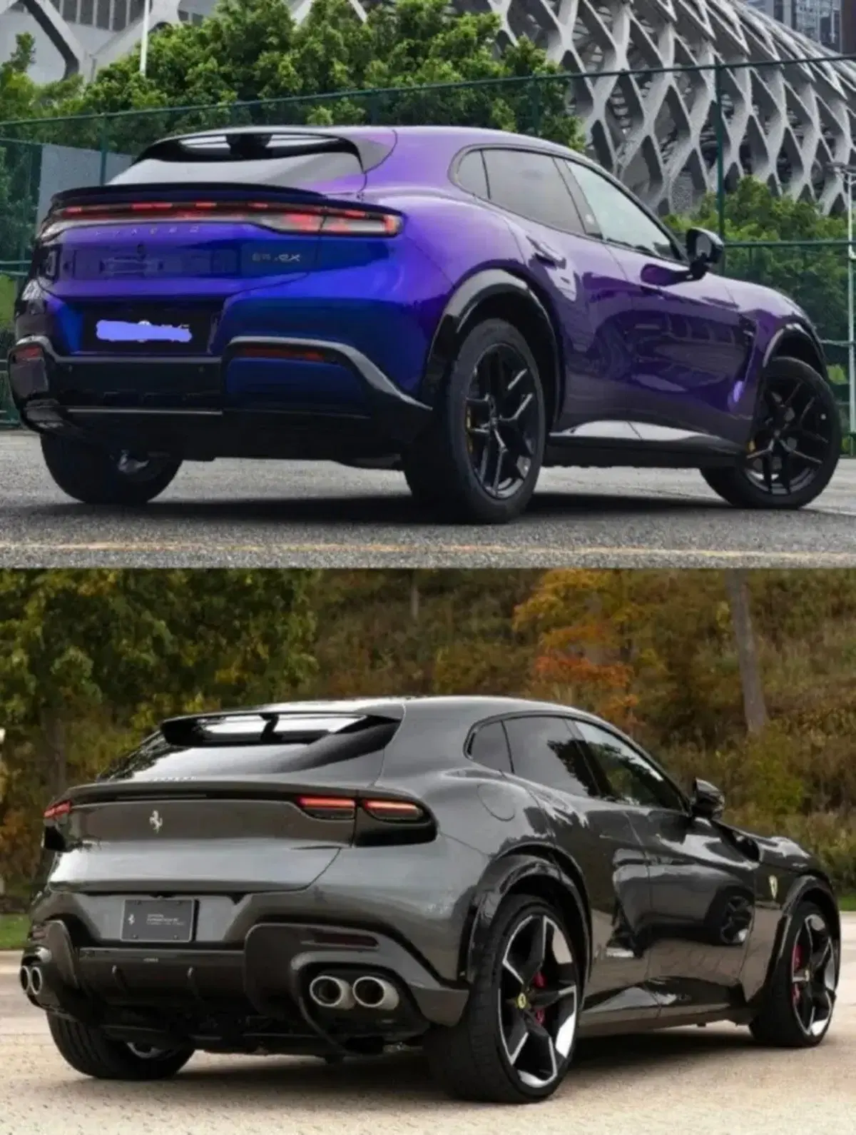 Hanno copiato la Ferrari Purosangue? No, i cinesi hanno ingaggiato chi le Ferrari le disegnava davvero (2)
