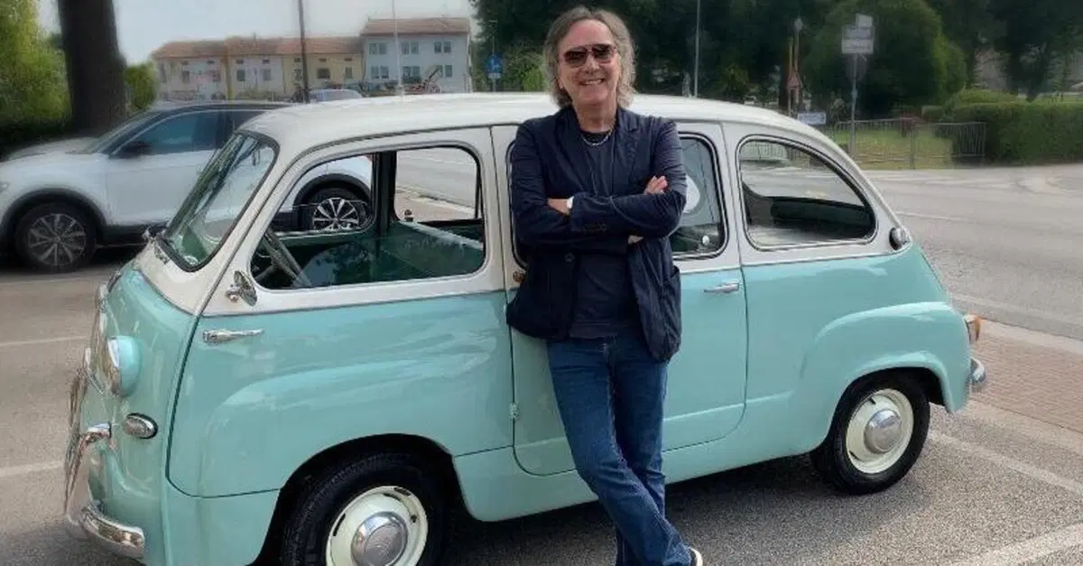 Red Canzian, dalle Fiat degli esordi alla Lexus da 400.000 km: le auto che hanno segnato la sua vita