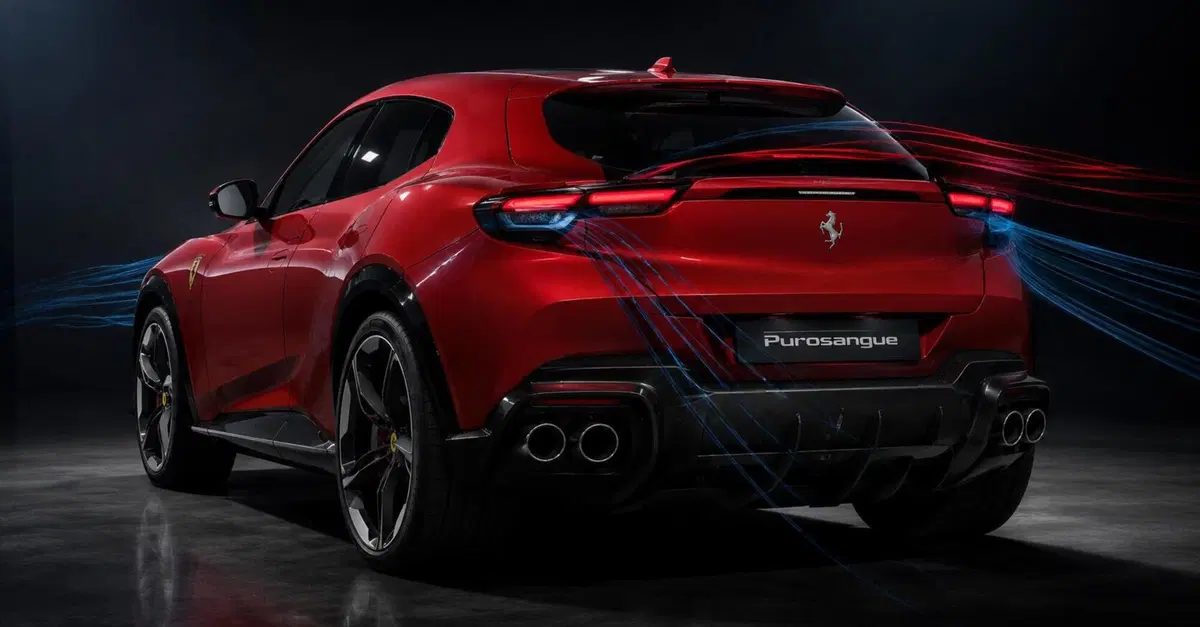 Ferrari trasforma i fari posteriori in un&rsquo;arma aerodinamica: la nuova idea di Maranello