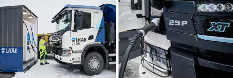 Gli Scania elettrici si ricaricano in circa 80 minuti