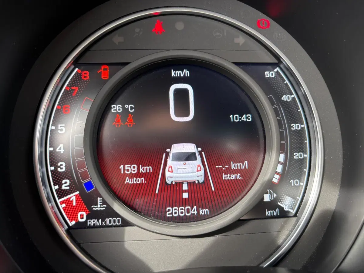 Abarth 595 usata a Varese (8)