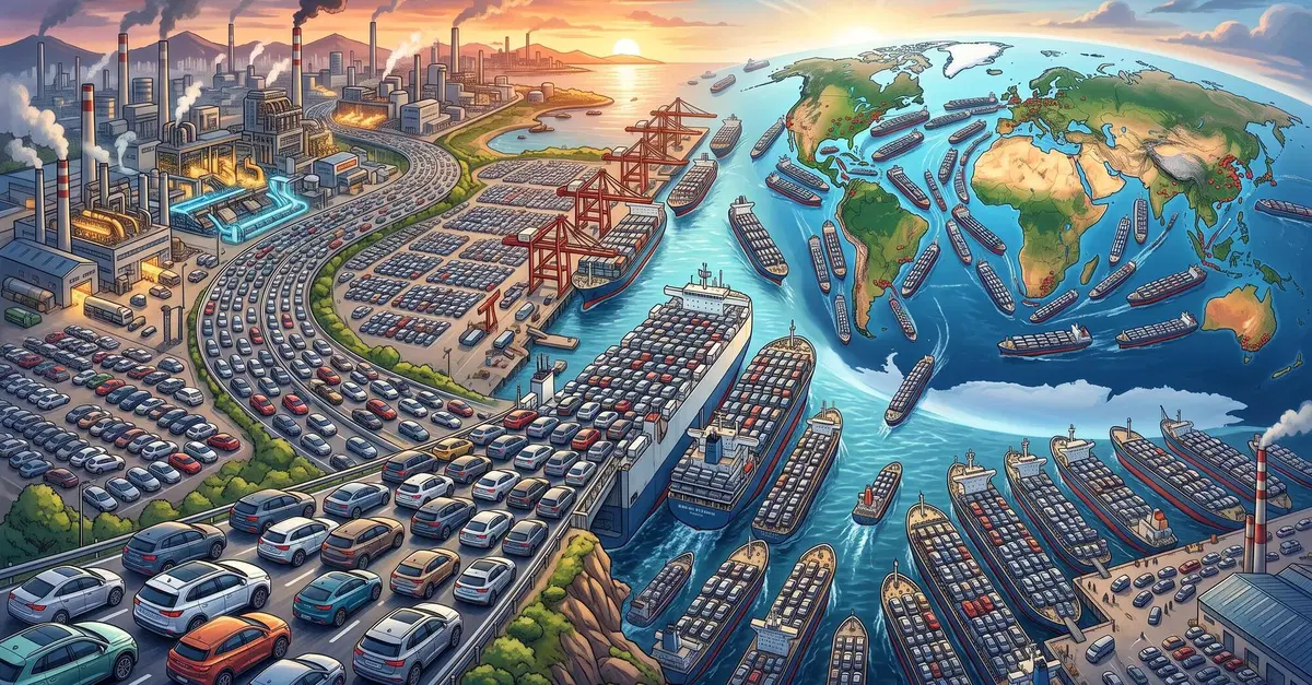 La Cina produce talmente tante auto che non sa pi&ugrave; come esportarle. Cosa succeder&agrave; all&rsquo;automotovie mondiale?