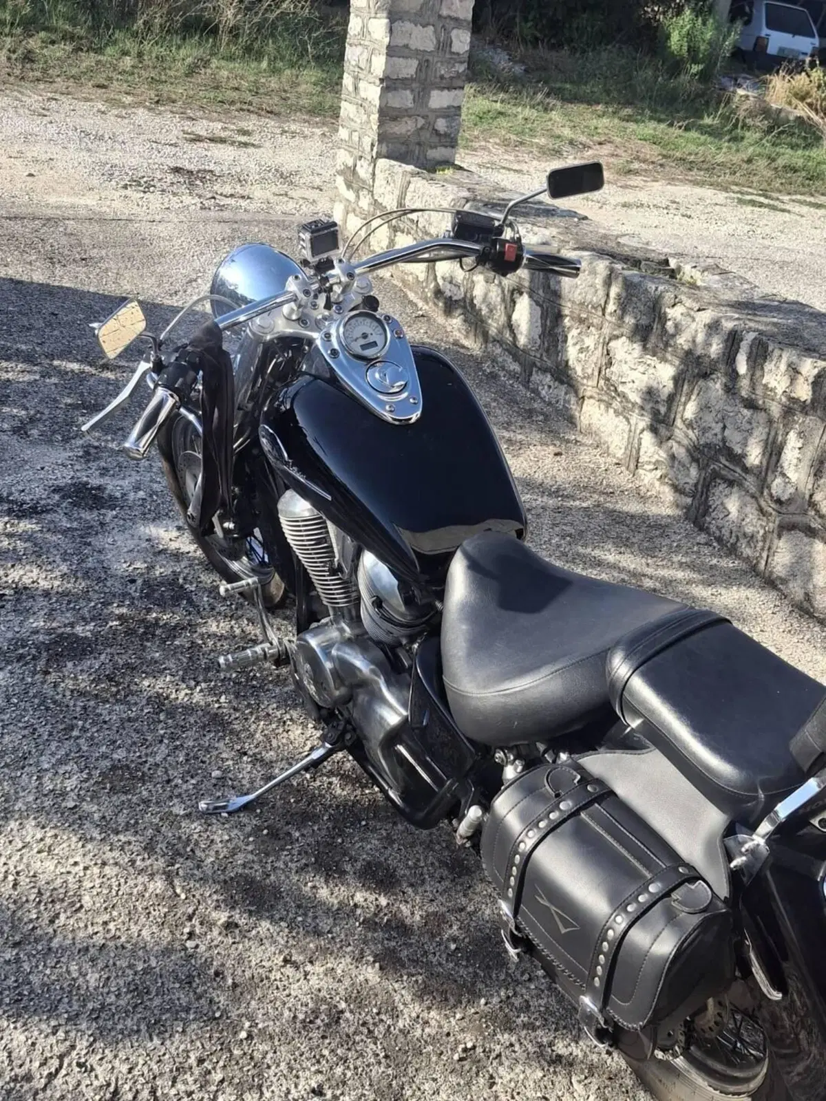 Honda Shadow 750 d'epoca a Benevento (3)