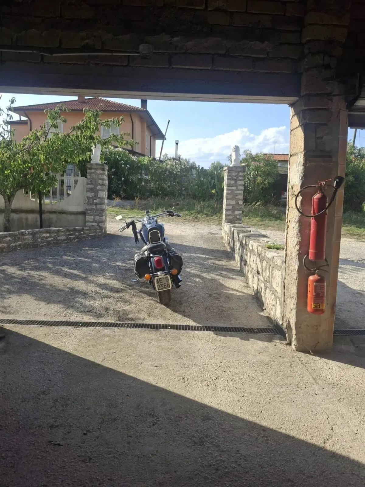 Honda Shadow 750 d'epoca a Benevento (4)