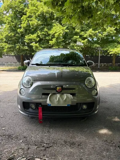 Abarth 500 Cabrio 1.4 Turbo T-Jet MTA Bicolore del 2012 usata a Milano