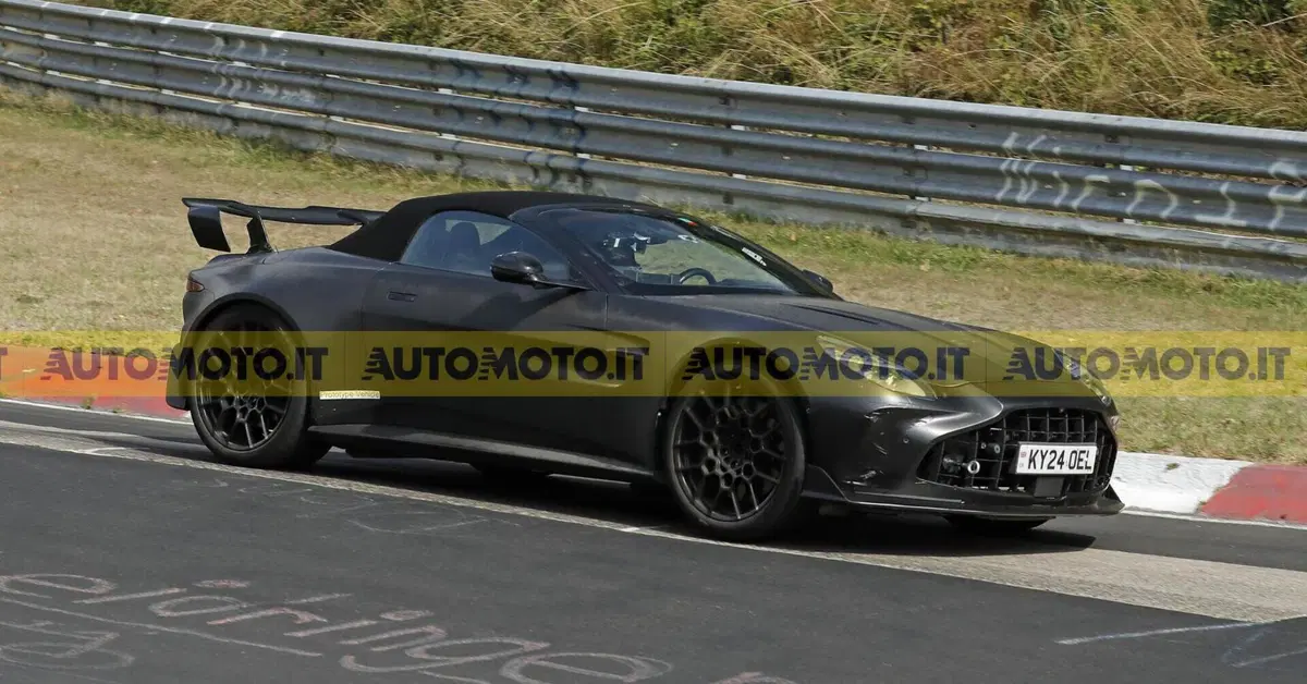 Aston Martin Vantage RS Roadster, oltre 700 CV e aerodinamica da GT3: ecco cosa sappiamo