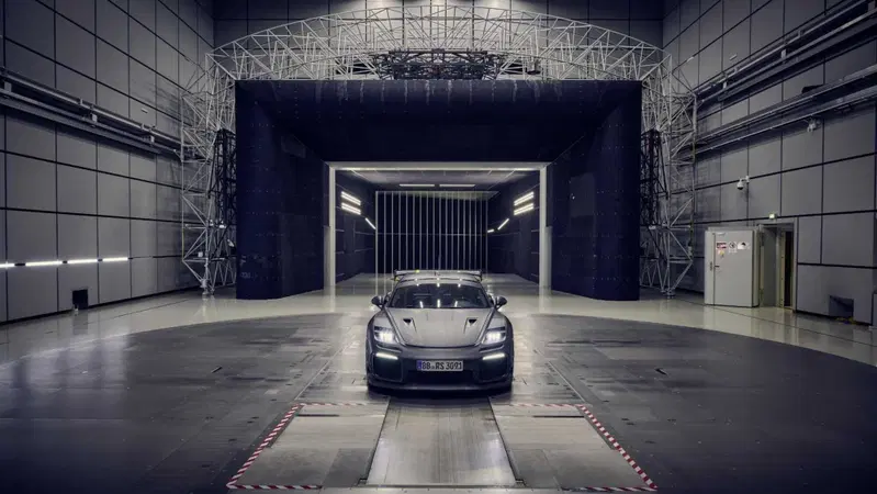 Sviluppo del progetto Porsche Flachbau RS