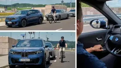 BMW pu&ograve; bloccare la portiera se arriva un ciclista: la nuova tecnologia che evita il &ldquo;dooring&rdquo;