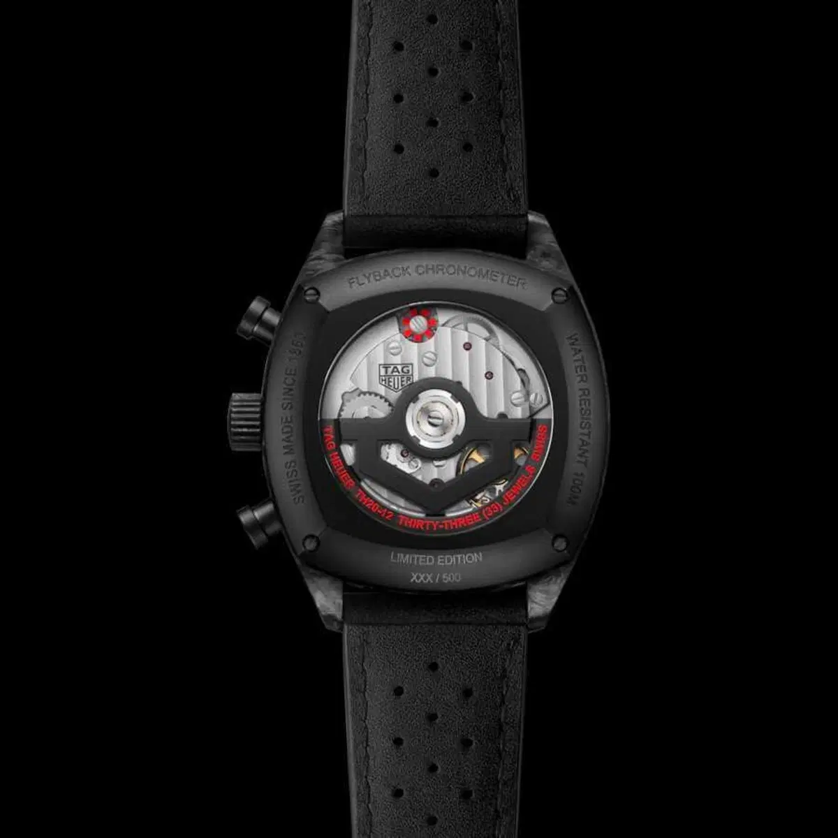 TAG Heuer Monza, 50 anni dopo Niki Lauda: il cronografo in carbonio forgiato che rilegge la Formula 1 (3)