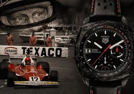 TAG Heuer Monza, 50 anni dopo Niki Lauda: il cronografo in carbonio forgiato che rilegge la Formula 1