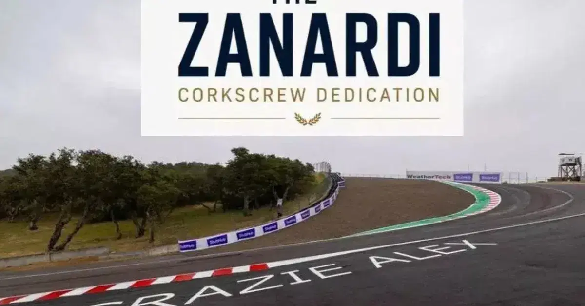 Laguna Seca intitola il Cavatappi ad Alex Zanardi: 30 anni dopo il sorpasso pi&ugrave; famoso