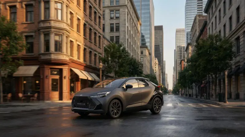 Toyota C-HR in colorazione Onyx Grey Matte