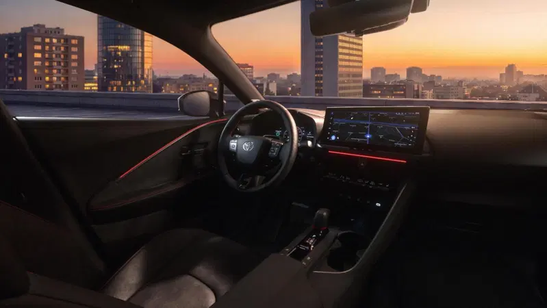 Abitacolo Toyota C-HR