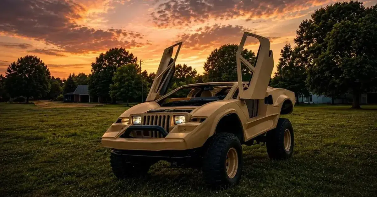 Jeeporghini, la Lamborghini Countach che diventa una Jeep: il folle progetto di un appassionato