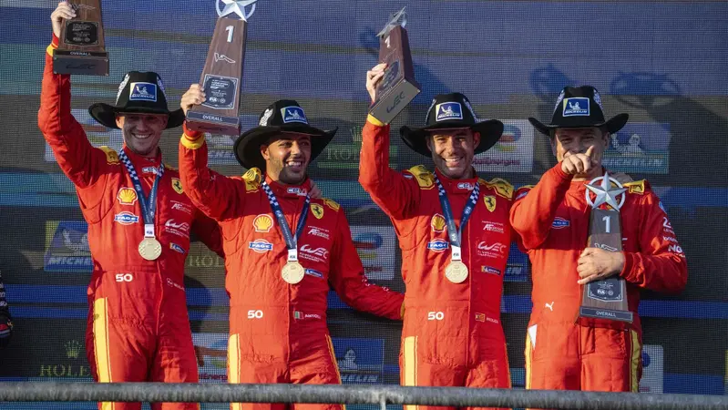 WEC. "Era la nostra giornata": clamoroso trionfo Ferrari alla 6 Ore di Austin a 10 minuti dalla fine!