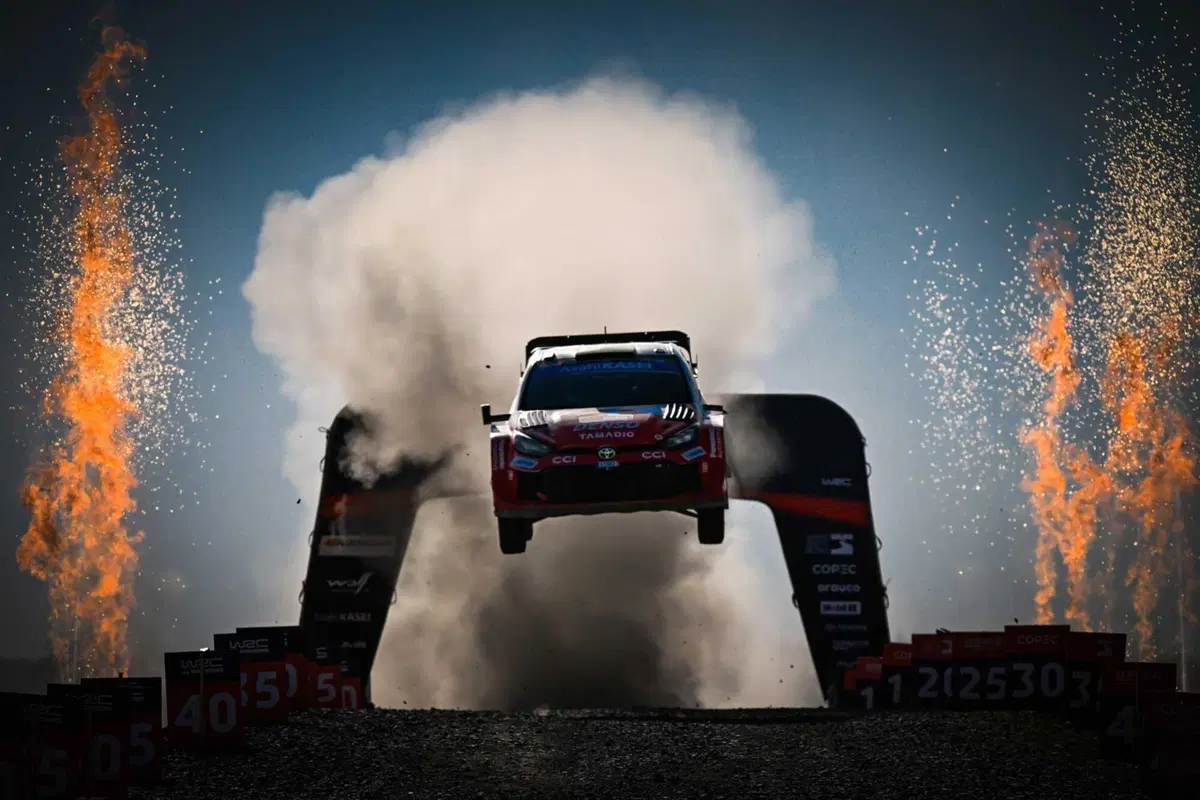 WRC26 #12 Chile. Toyota Gazoo Racing, Campioni, Podio