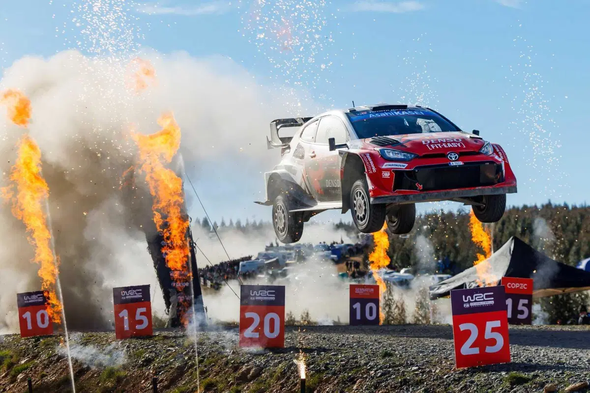 WRC26 #12 Chile. Toyota Gazoo Racing, Campioni, Podio (4)