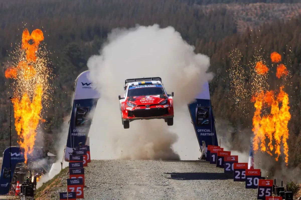 WRC26 #12 Chile. Toyota Gazoo Racing, Campioni, Podio (9)