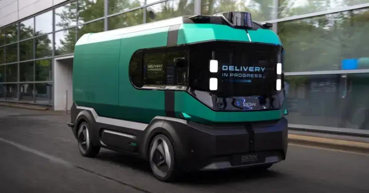 Stellantis e la robotica cinese svelano BOW: il veicolo autonomo a 'scatola su ruote' per la logistica del futuro