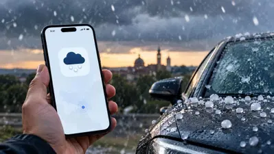 Grandinometro, l'app nata a Padova che avvisa quando la grandine sta per colpire la tua auto